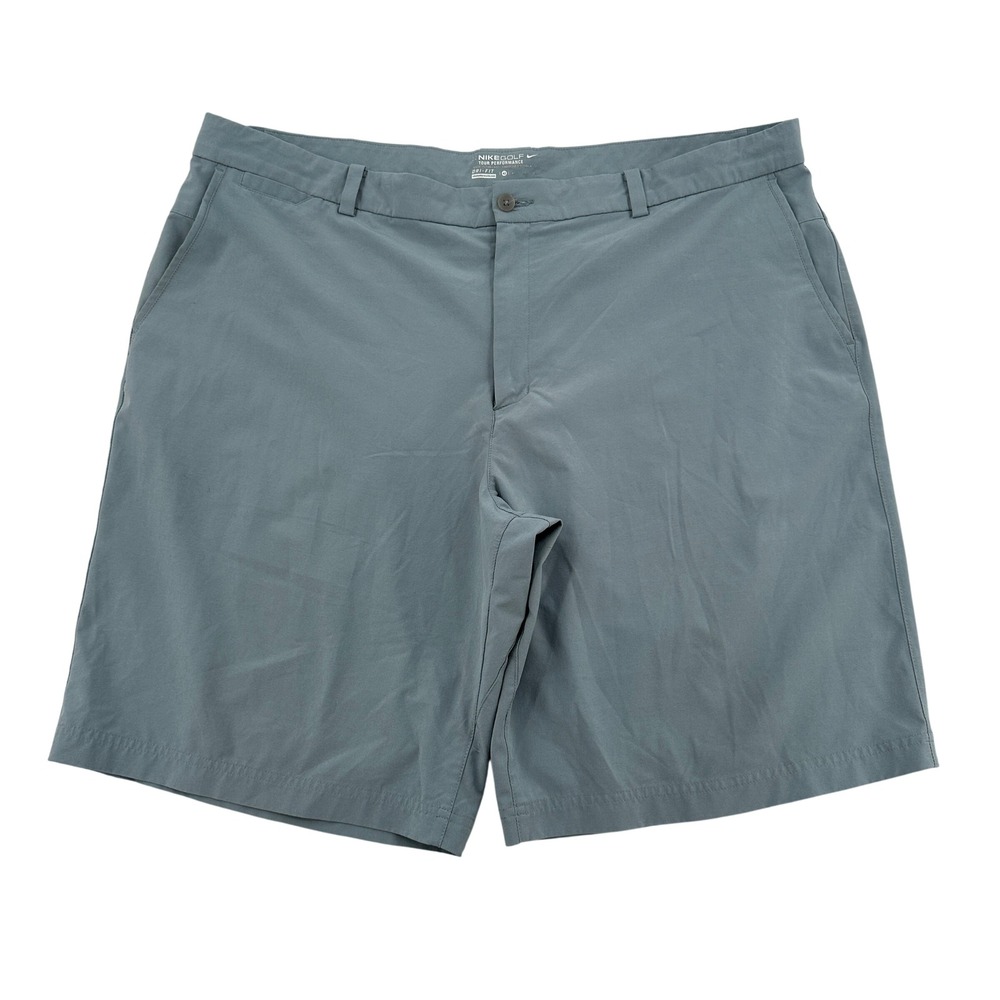 Nike Golf Tour Performance Dri-FIT Shorts Mens 42 Blue Gray Golf Casual Preppy